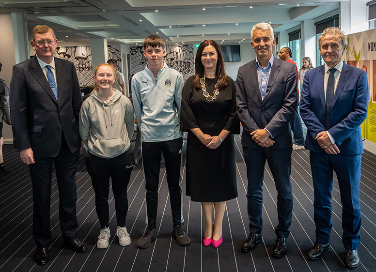 International Fund for Ireland go ‘Beyond the Ball’ with Sporting Legend’s Foundation