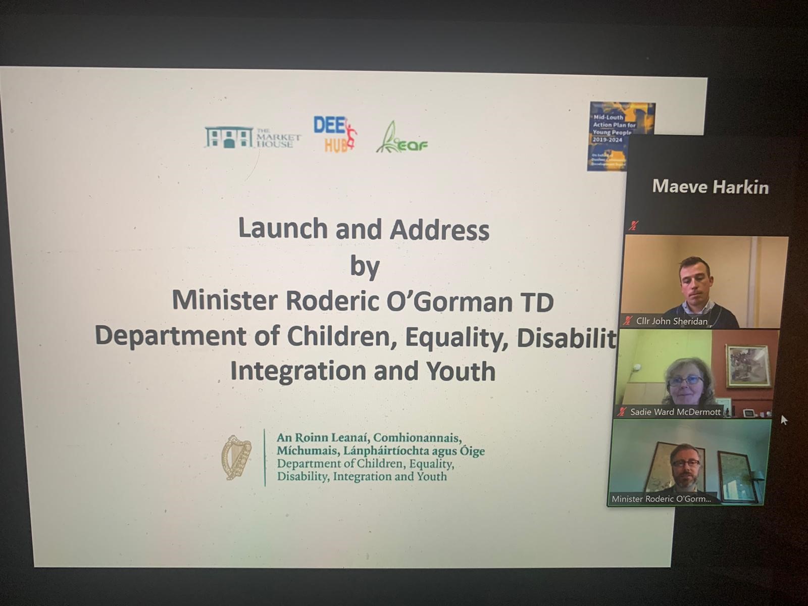 IFI Welcomes Launch of Mid-Louth Action Plan for Young People