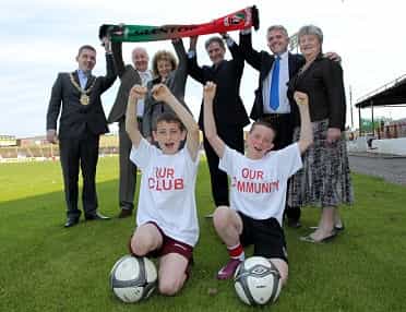 Glentoran launches Our Club, Our Community Programme