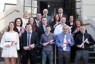 Young apprentices from the North West celebrate achieving community leadership skills