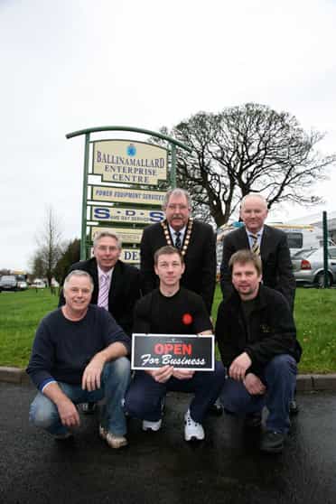 New workspace units at Ballinamallard officially opened