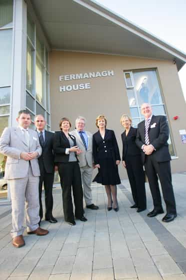 President Mcalesse opens community networking centre in Enniskillen