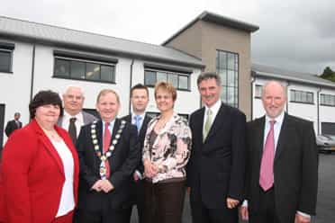 Phase 2 and phase 3 at Ballysaggart Business Complex officially opened