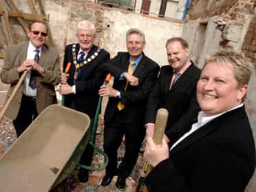 Development of office space and community centre gets underway in Gilford
