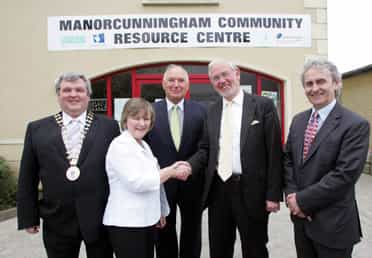 Launch of IFI-supported ‘Shared Space’ project in Manorcunningham