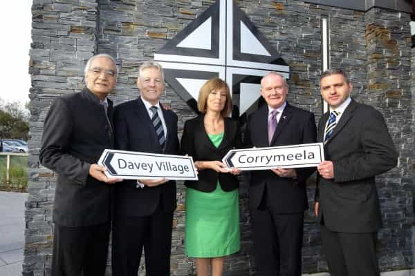 Corrymeela peacemakers remembered at the opening of Davey Village