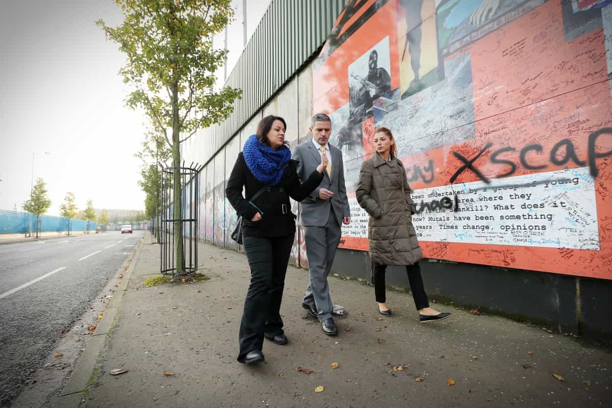 Communities share Peace Walls Programme lessons with international audience