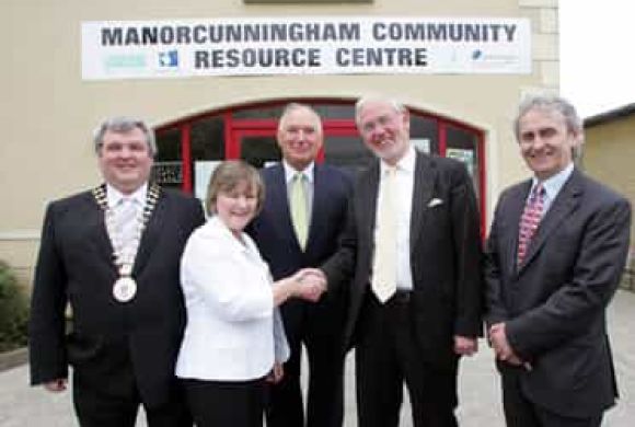 Launch of IFI-supported ‘Shared Space’ project in Manorcunningham