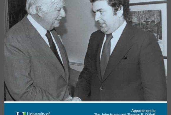 John Hume and Thomas P. O’Neill Chair in Peace opens to applications