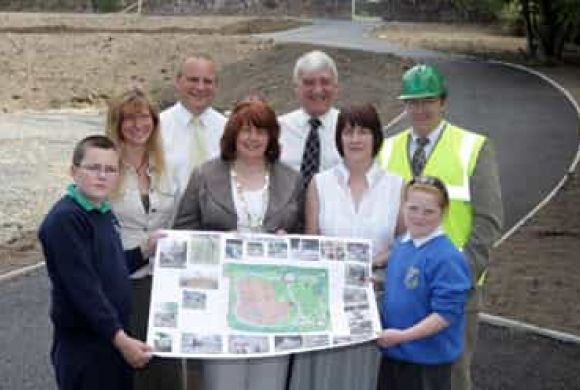 Work commenced on Claudy play area