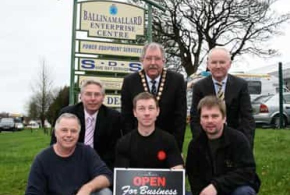 New workspace units at Ballinamallard officially opened