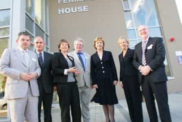 President Mcalesse opens community networking centre in Enniskillen