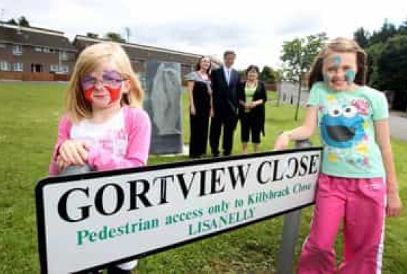 Artwork signifies beacon of hope for Gortview and Killybrack Close in Omagh