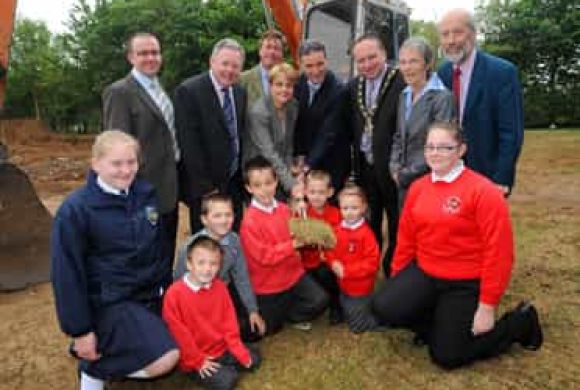 Minister Richie launches new £1.4 m community project in Rathenraw, Antrim