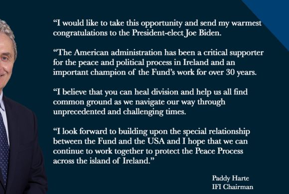 IFI welcomes President-elect Joe Biden